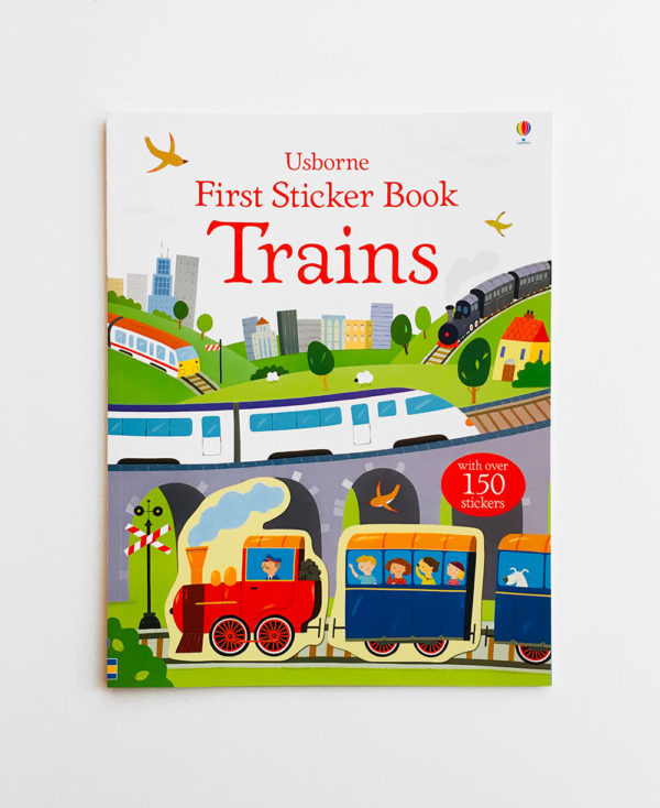 FIRST STICKER BOOK: TRAINS