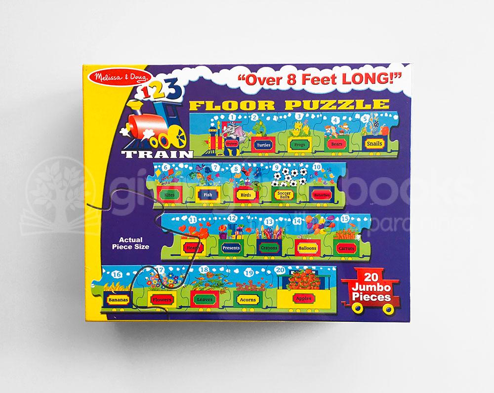 FLOOR PUZZLE 123 COUNTING TRAIN (20 PIEZAS) Giving Tree Books