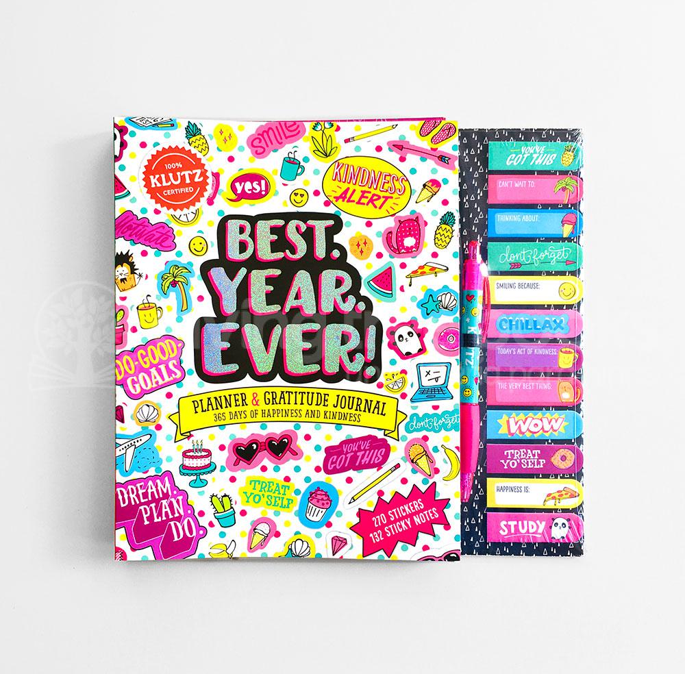BEST YEAR EVER! PLANNER & GRATITUDE JOURNAL Giving Tree Books