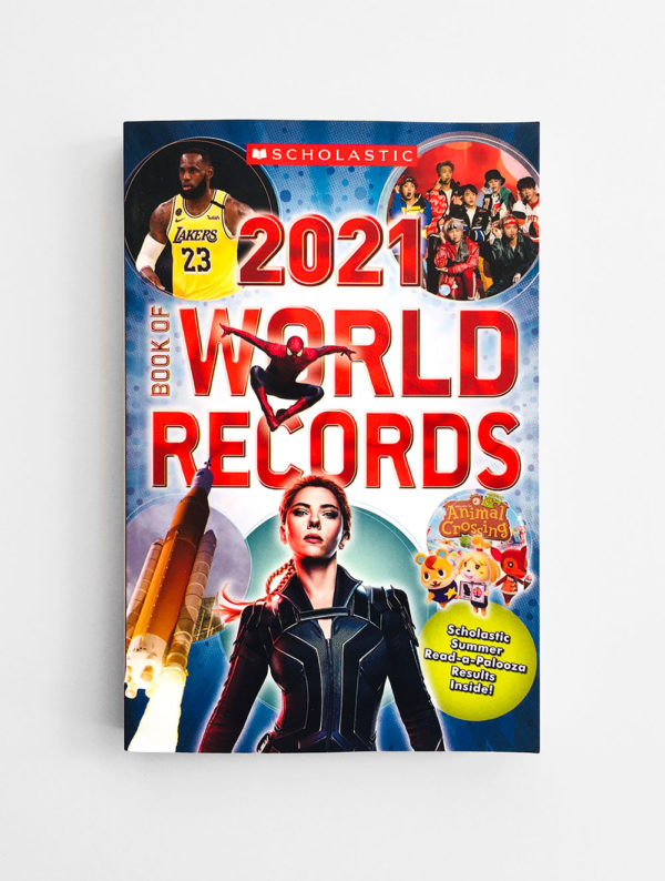SCHOLASTIC BOOK OF WORLD RECORDS 2021