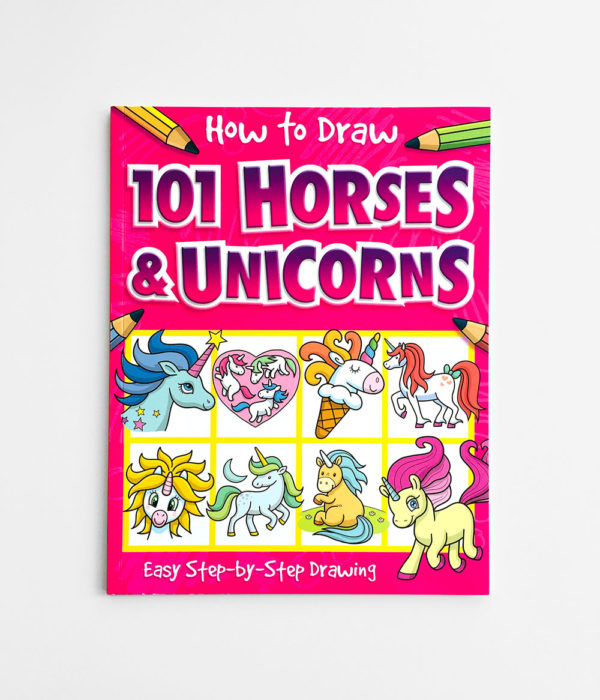 HOW TO DRAW: 101 HORSES & UNICORNS