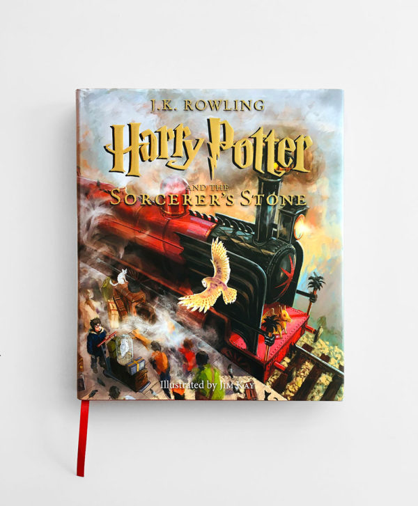 HARRY POTTER AND THE SORCERER'S STONE , ILLUSTRATED BY JIM KAY