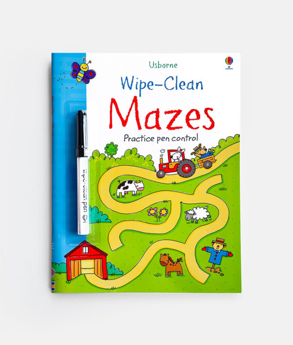 WIPE-CLEAN MAZES