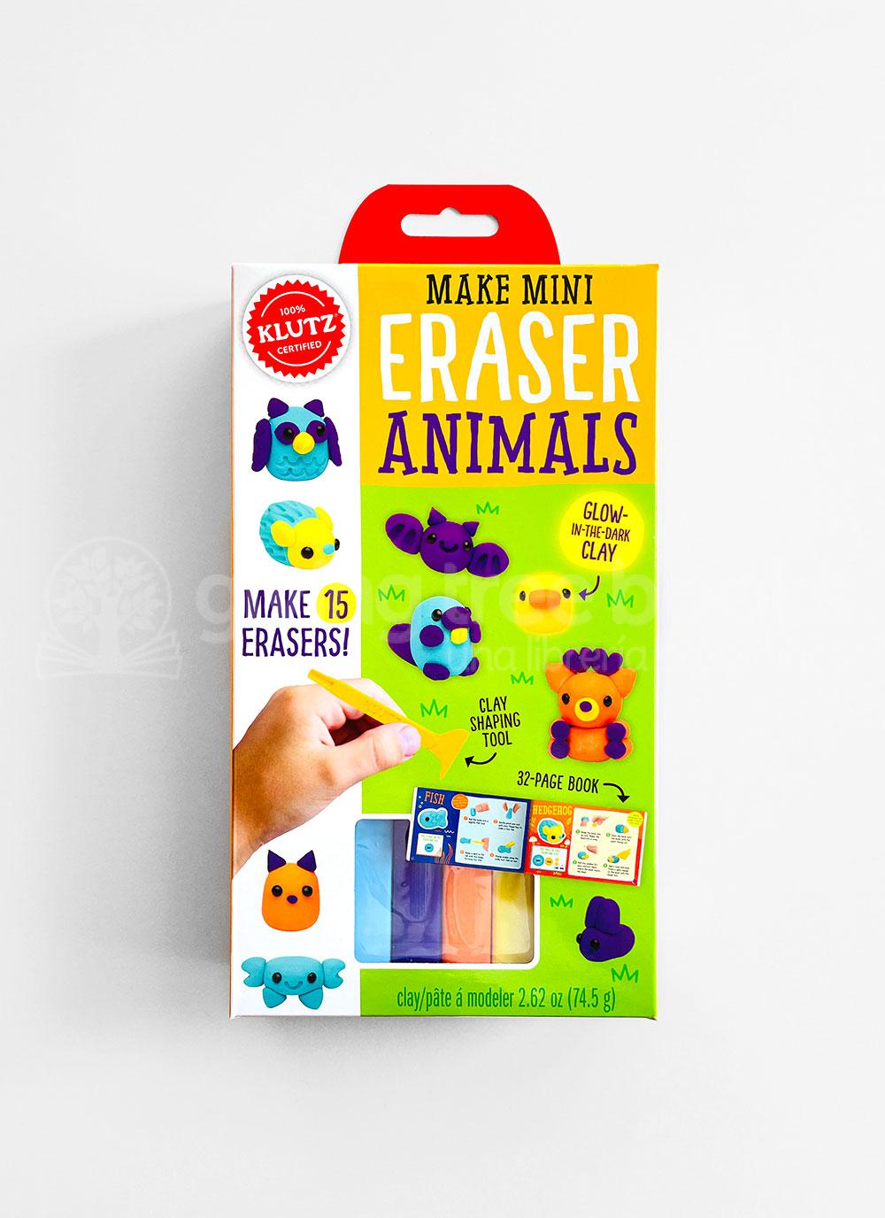 Klutz Make Mini Eraser Animals
